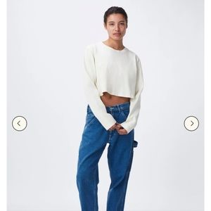 Fordays Crop Long Sleeve Crew